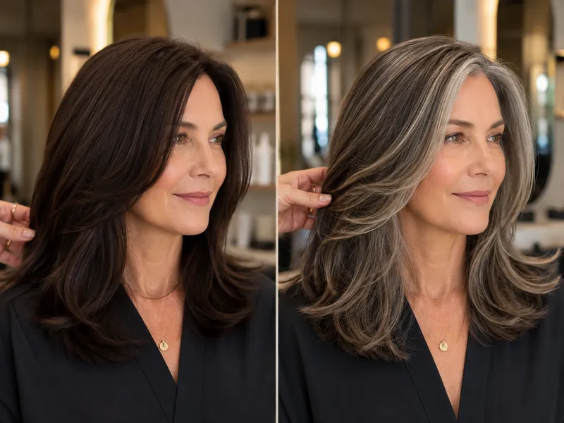 Gray Blending vs. Full Coverage